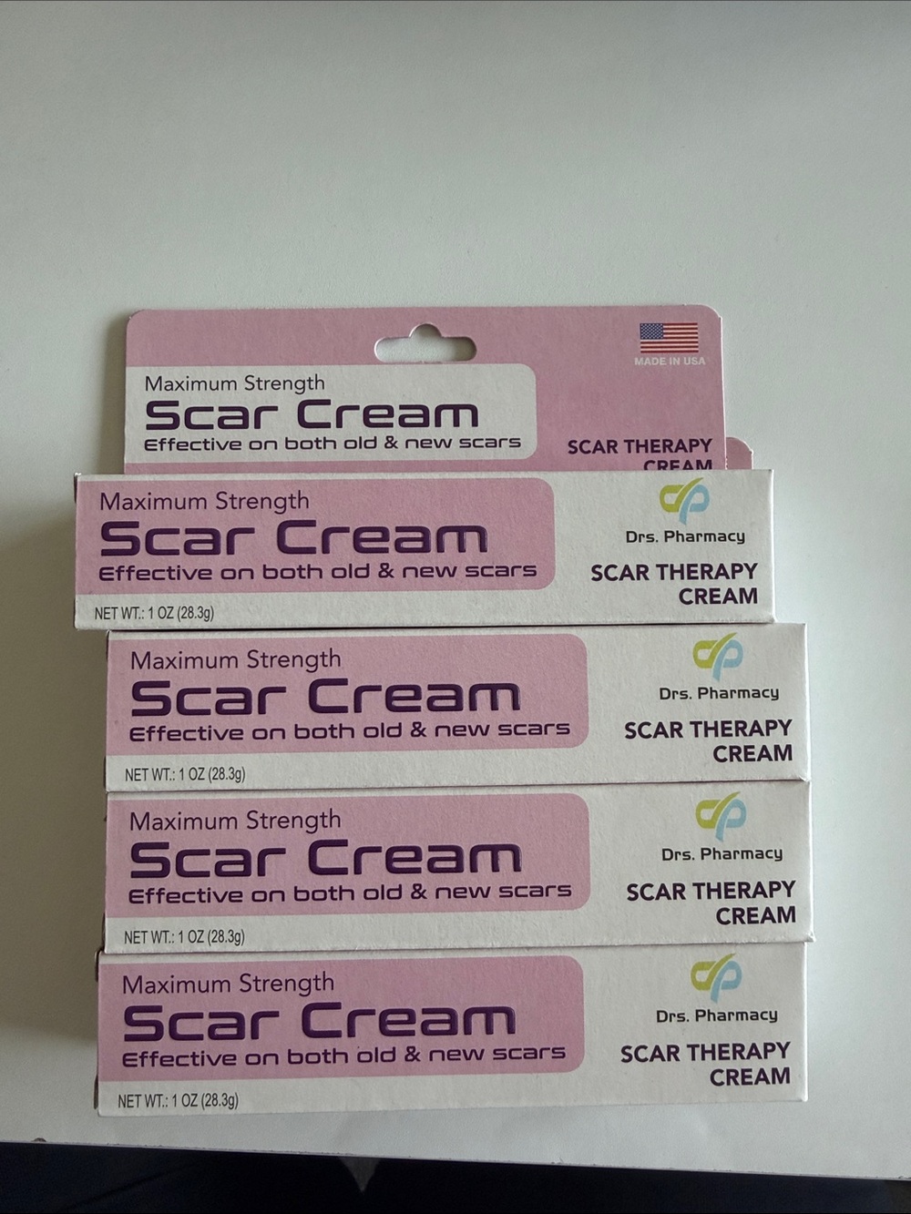 Drs Pharmacy Scar Therapy Cream - Lot of 4